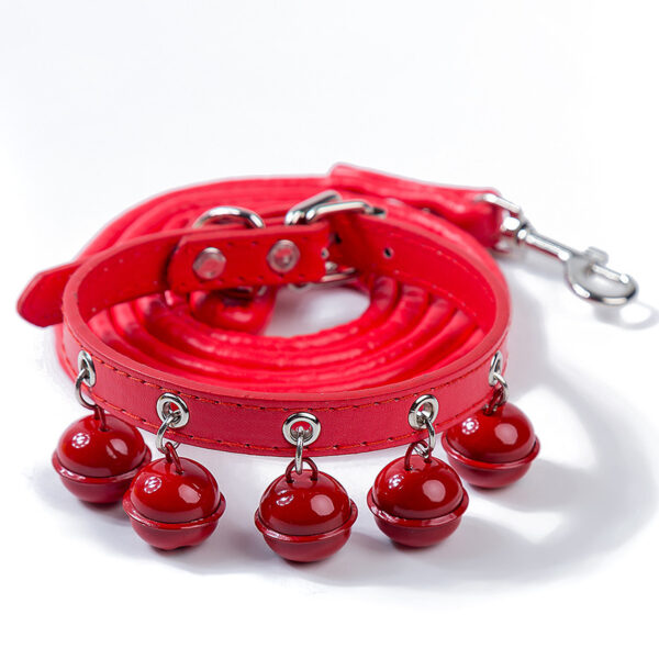 Color Bell Cat Collar & Leash