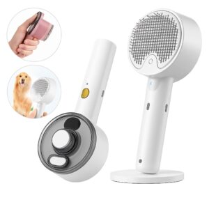 Pet Hair Remover Steam Brush